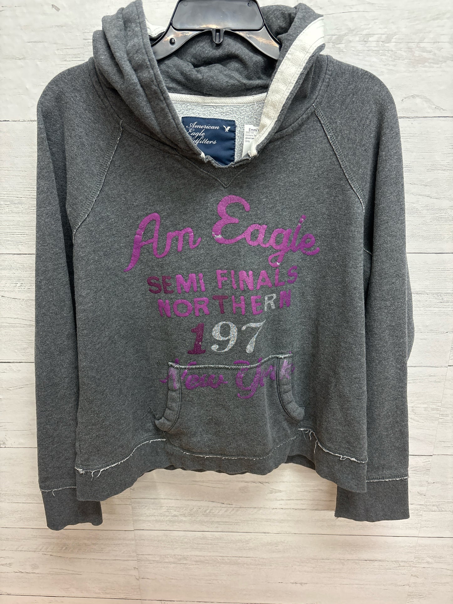 Size XL American Eagle Grey Womens Sweatshirt