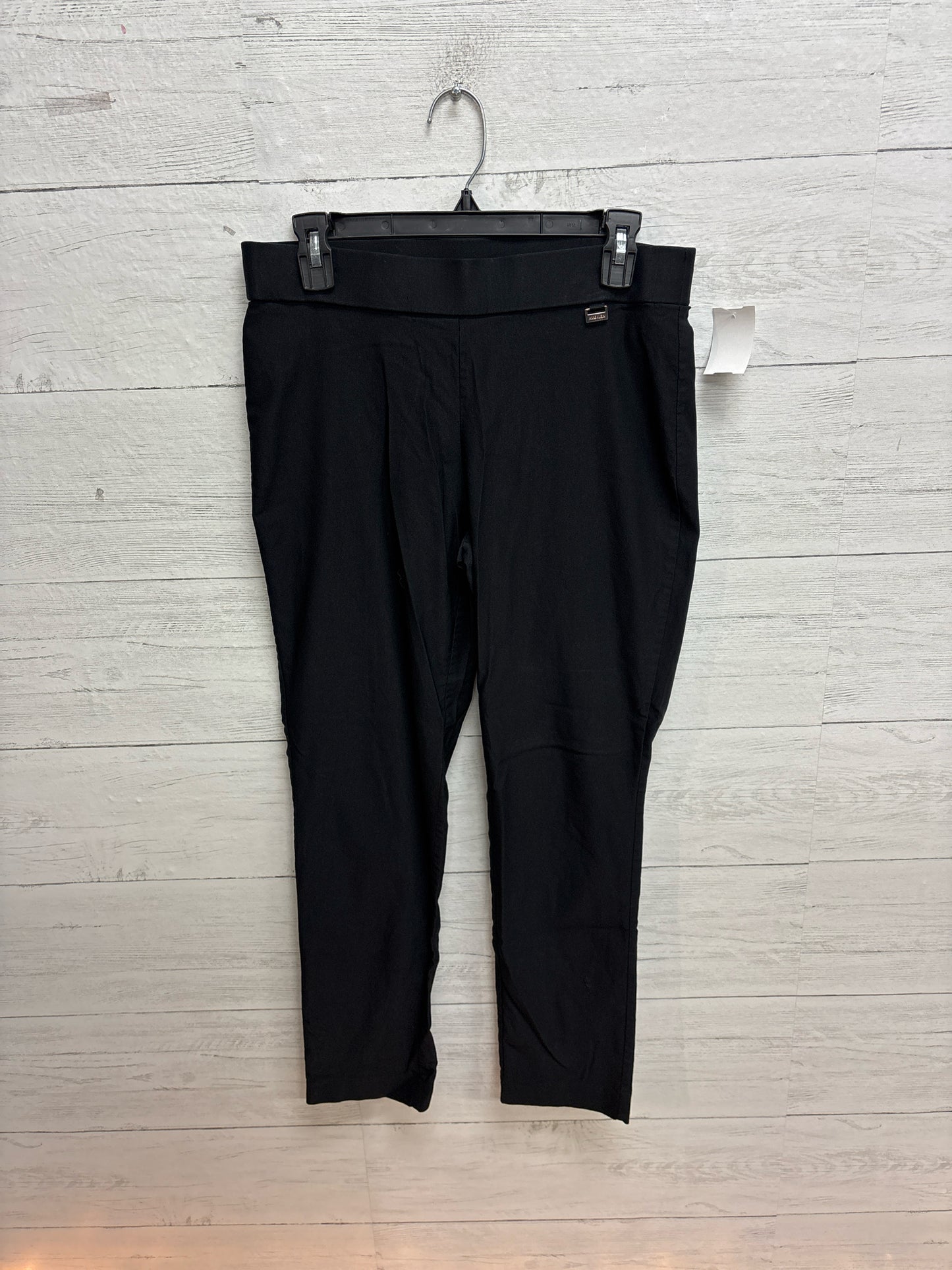 Size M Ann Klein Black Womens Dresspants
