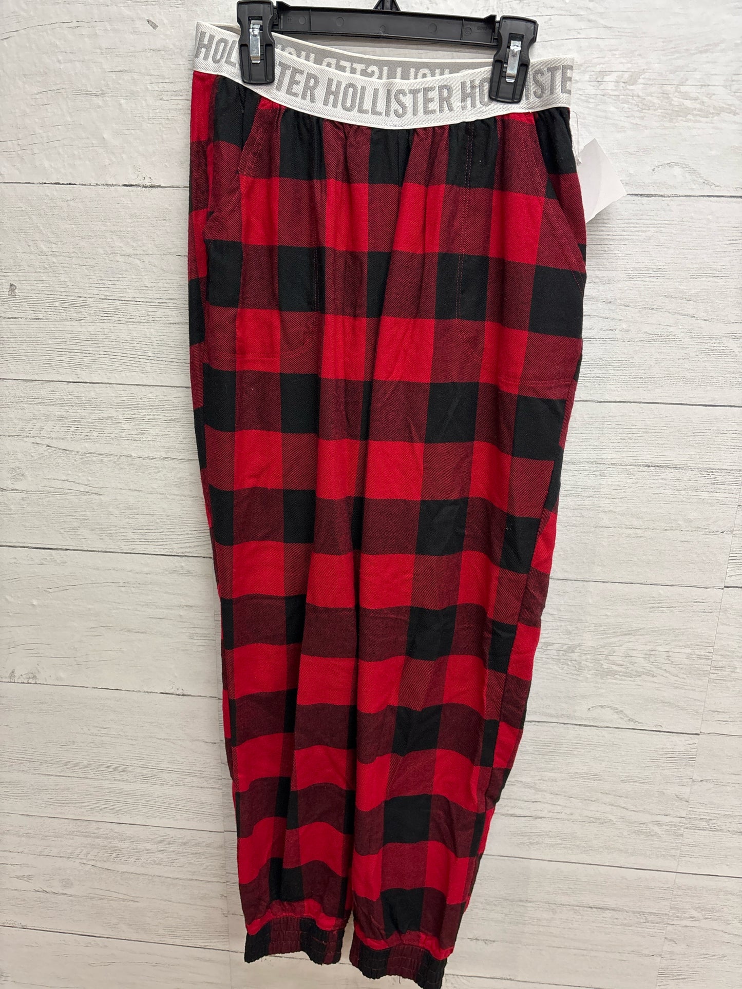 Size XS Hollister Red/black Womens Pants