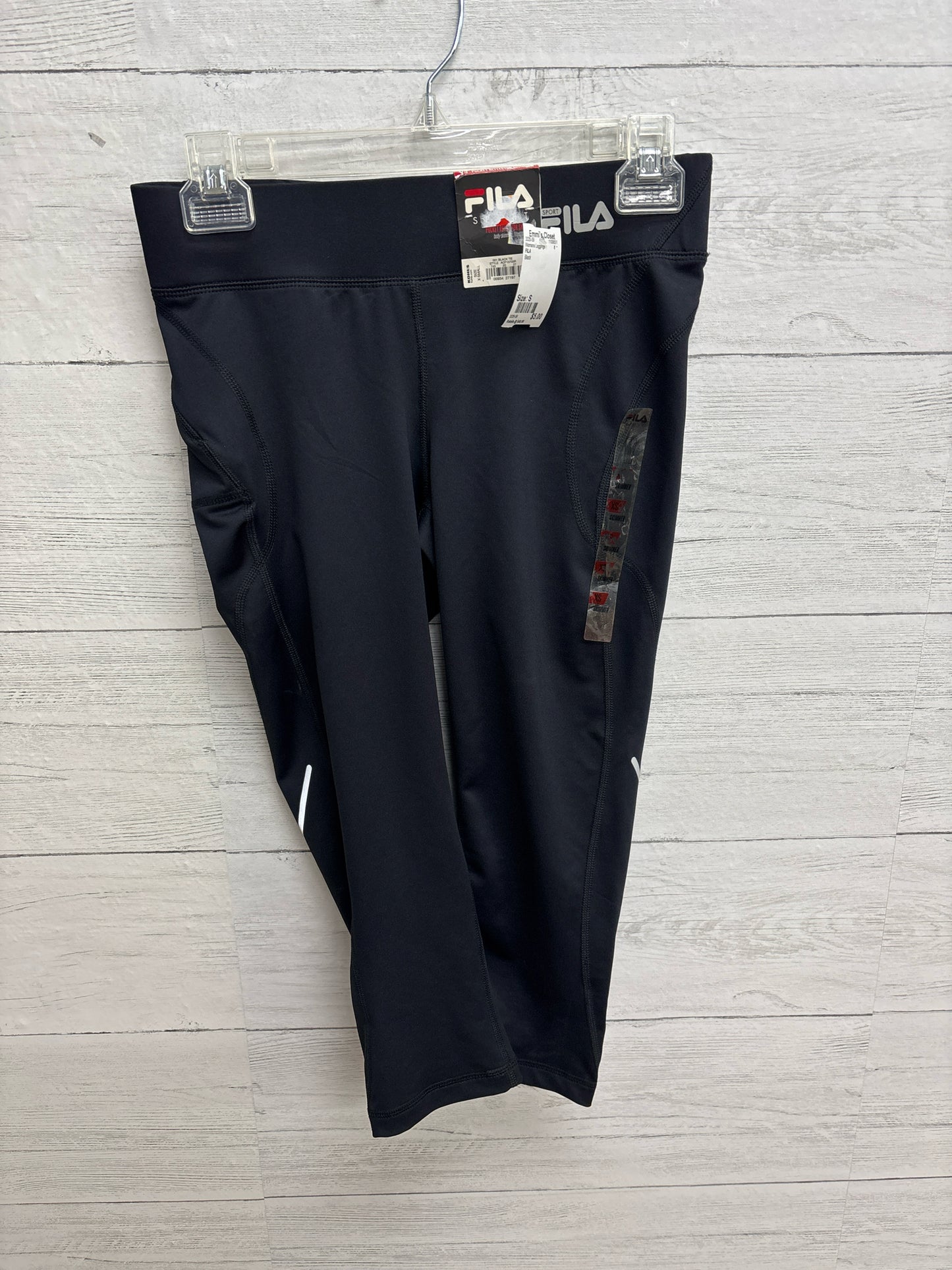 Size S FILA Black Womens Leggings