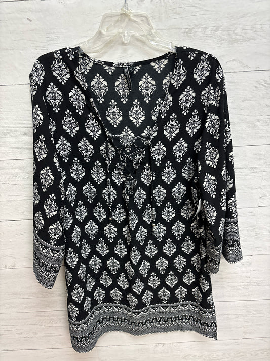 Size XL Pacific Beach Navy/White Dress