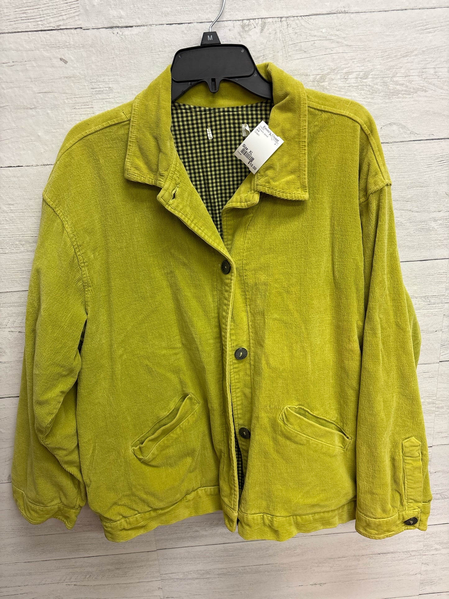 Size XL N/A Green Womens Jacket