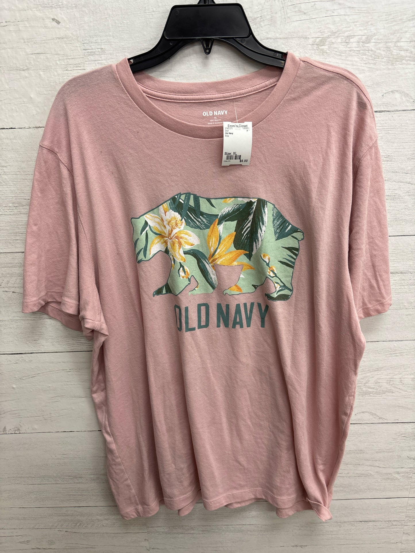 Size XL Old Navy Pink Shirt
