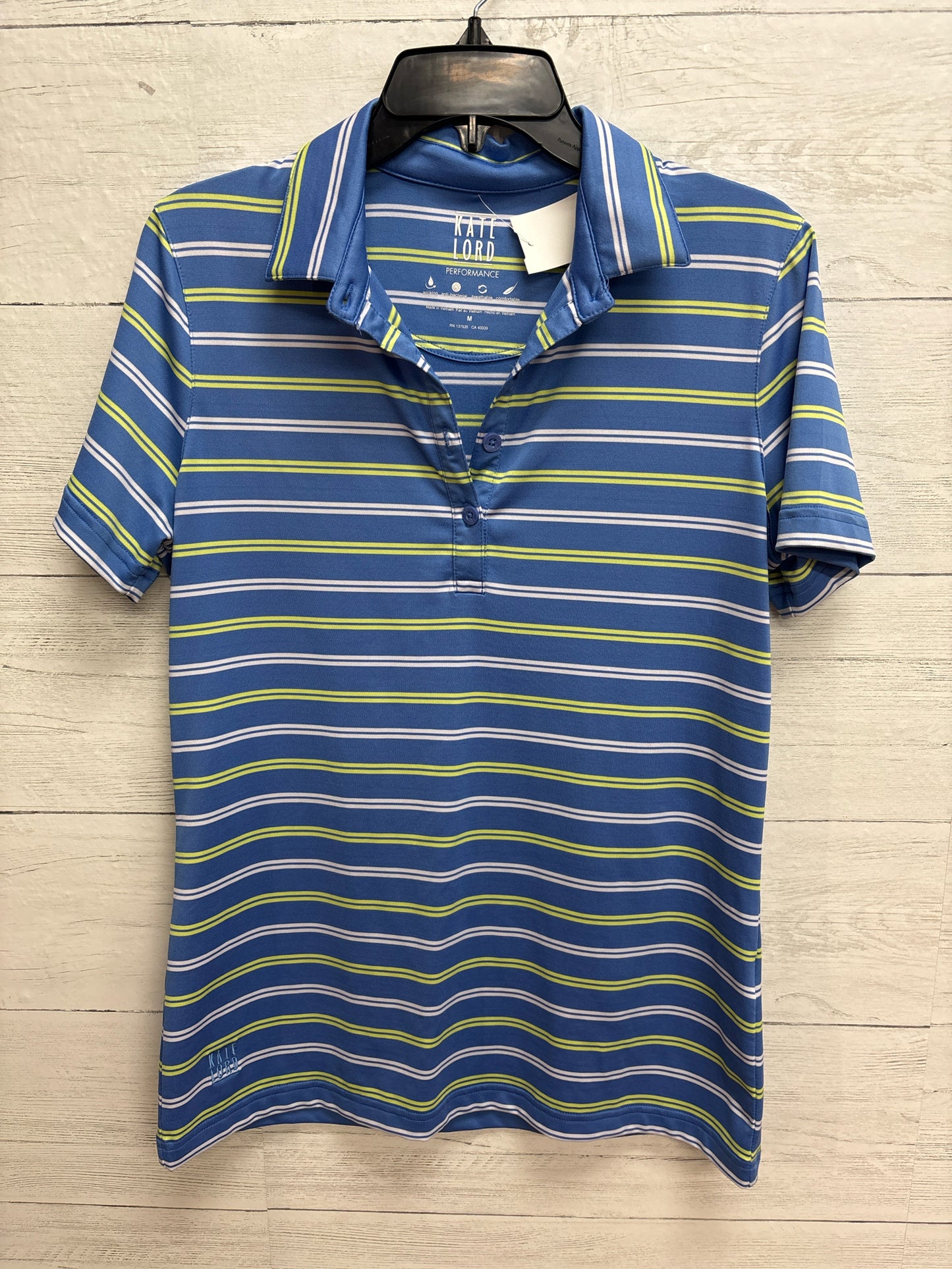 Size M Kate Lord Blue/Green Shirt