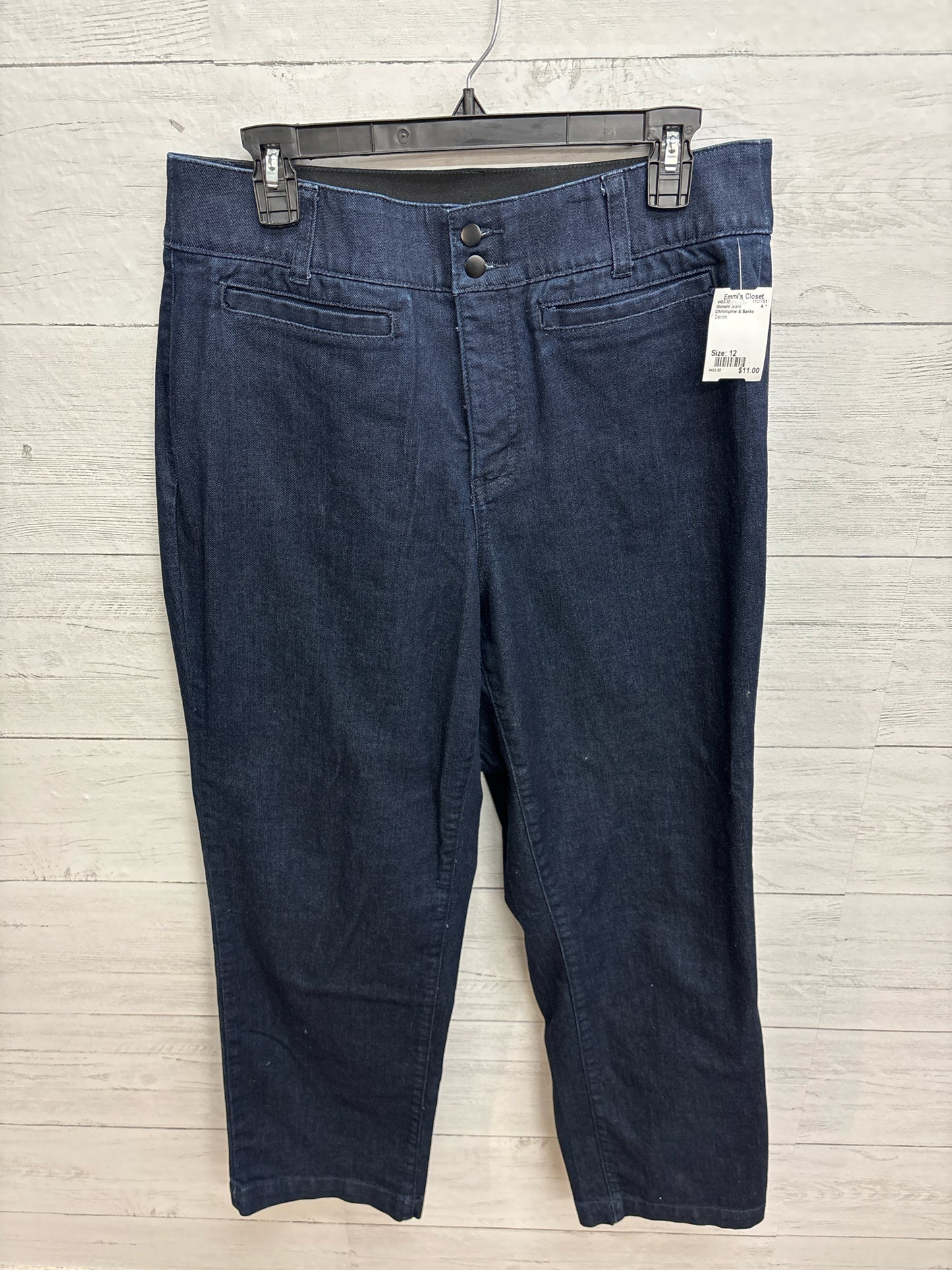 Size 12 Christopher & Banks Denim Womens Jeans