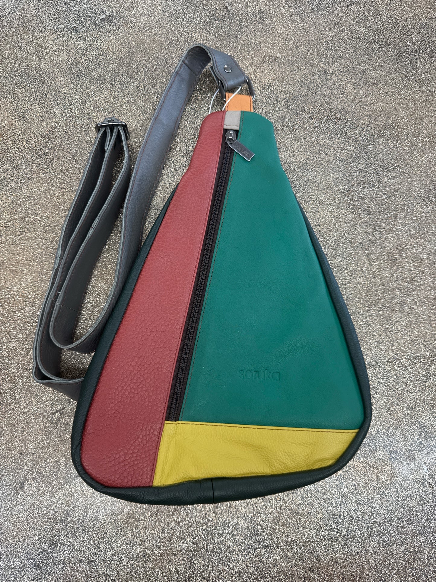 SORUKA green/orange/yell Purse