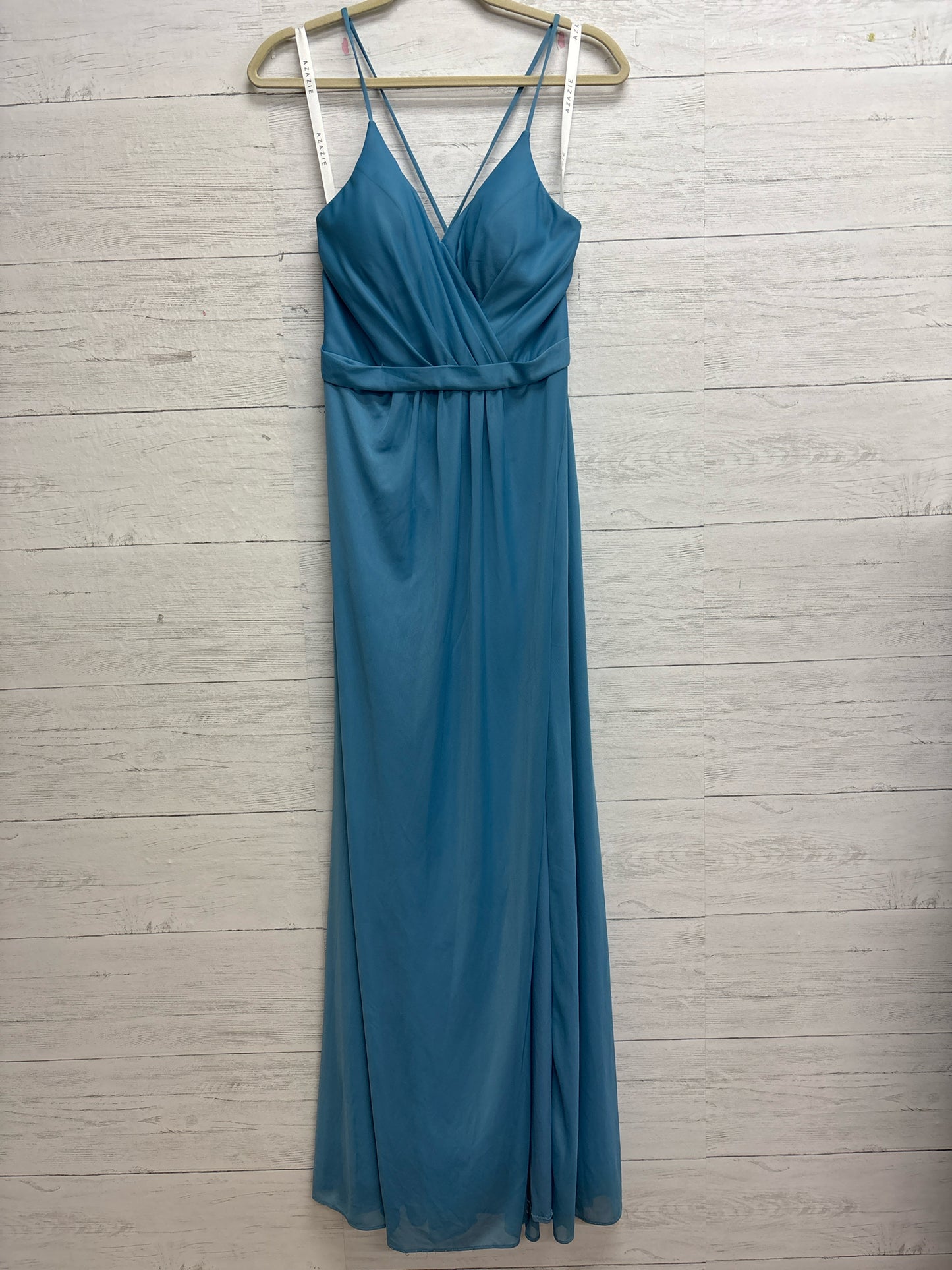Size 8 AZAZIE Blue Gown