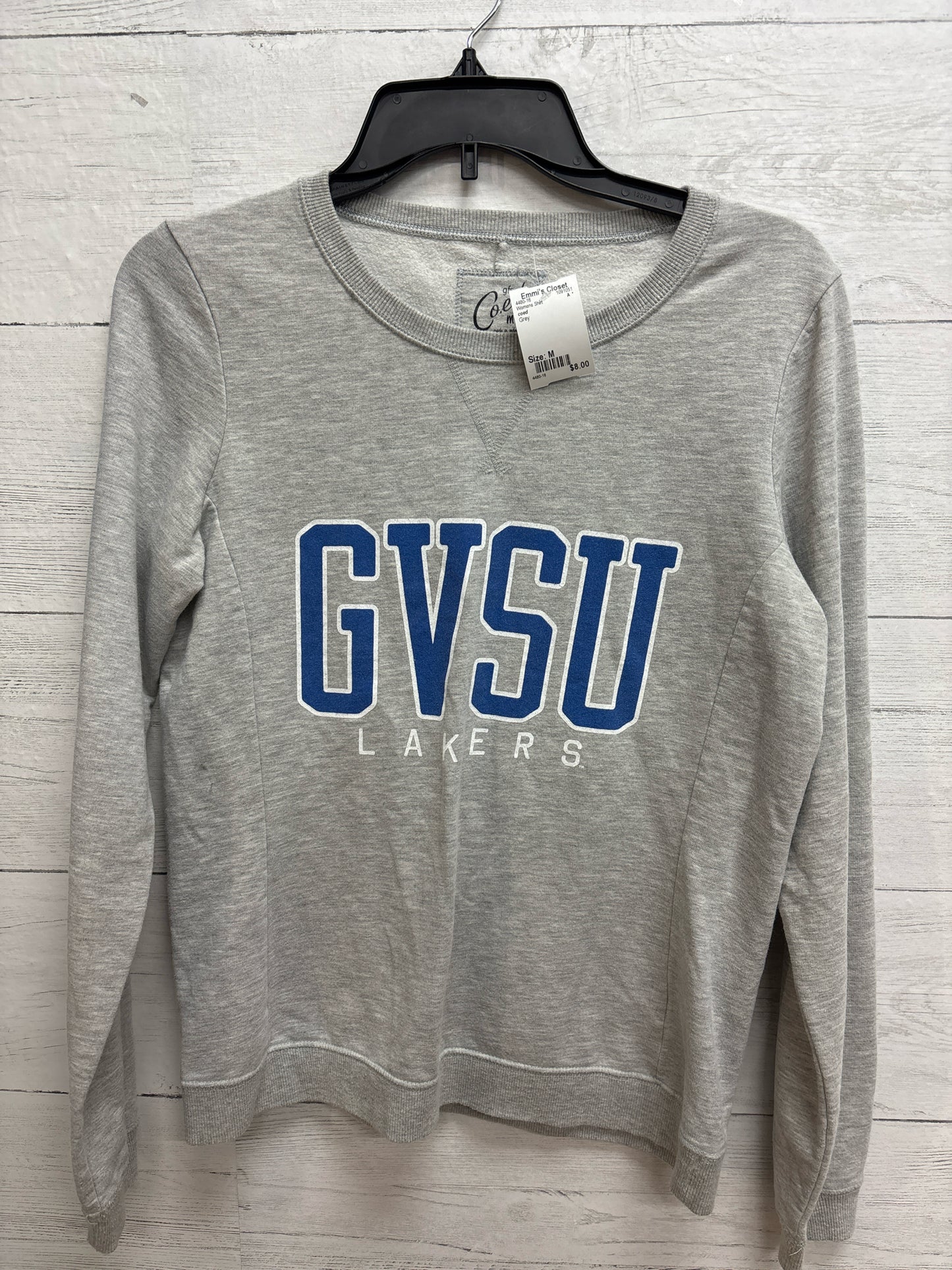 Size M coed Grey Womens Shirt