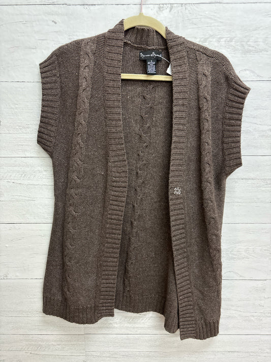 Size S Mercer Madison Brown Womens Cardigan
