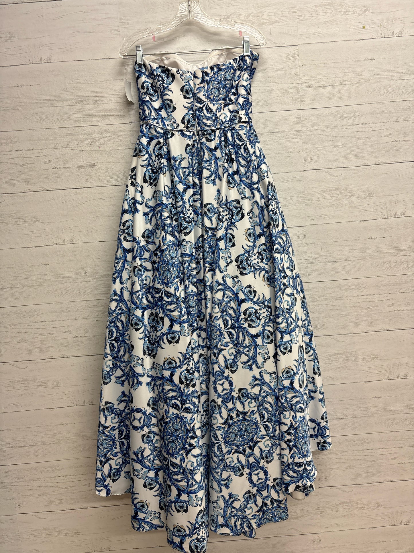 Size 10 Camille & Co Blue/White Gown