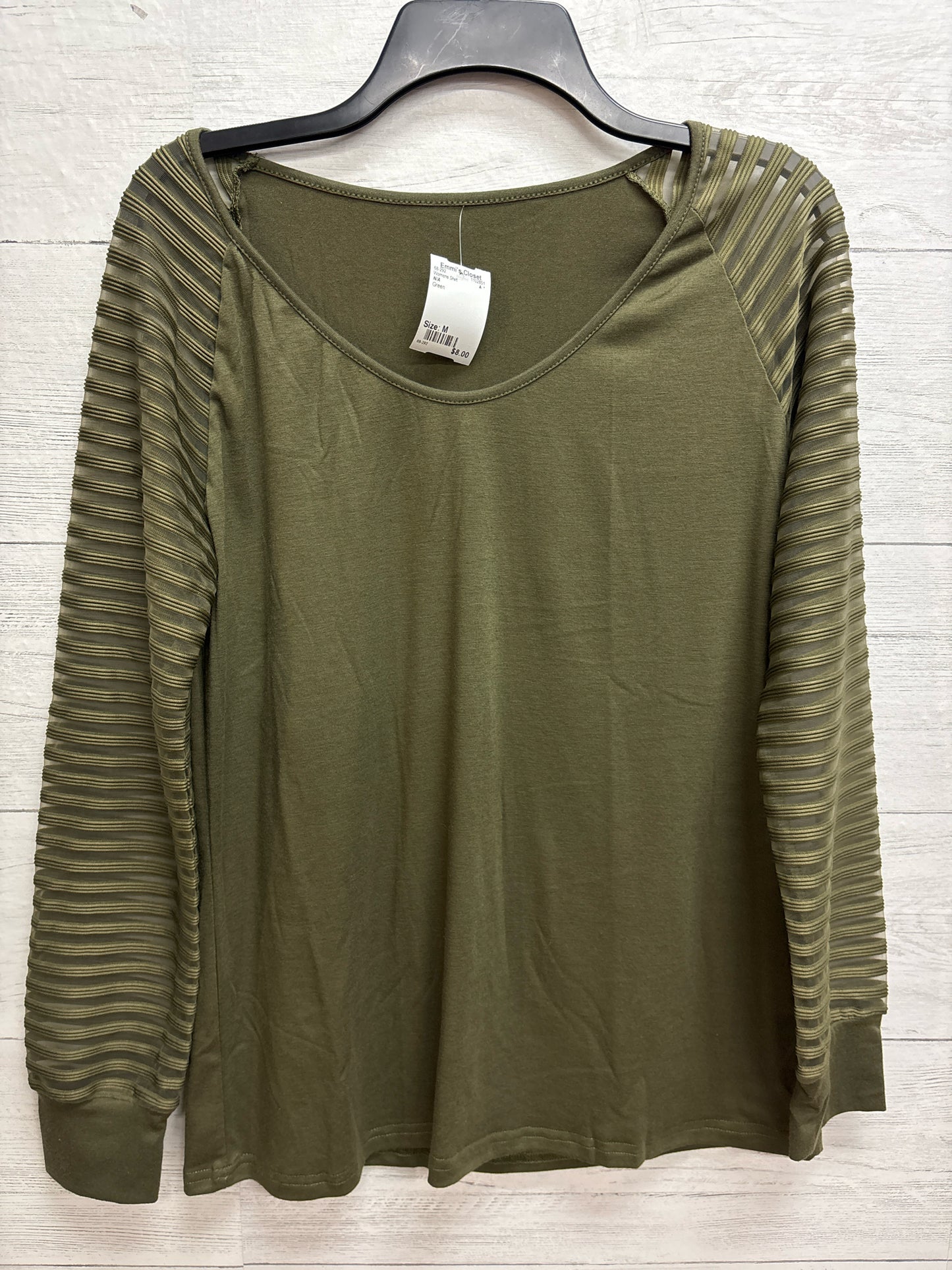 Size M N/A Green Womens Shirt
