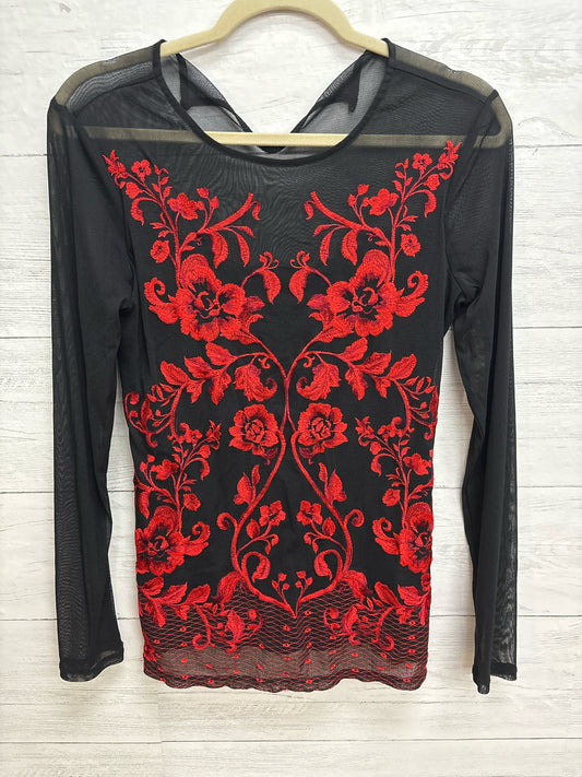 Size M INC black/red Shirt