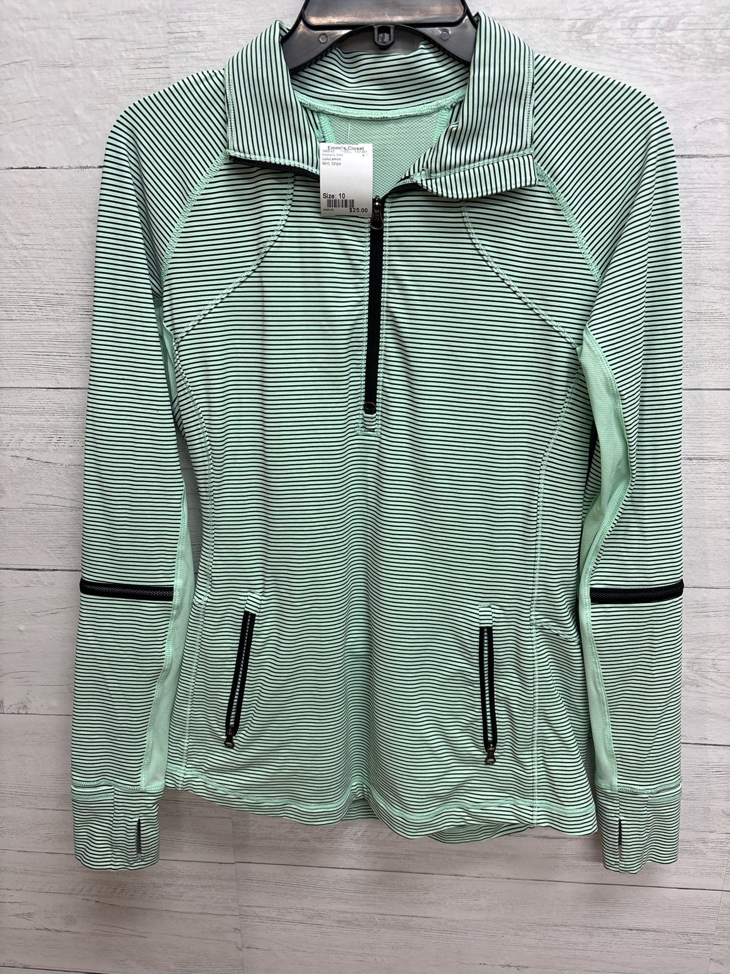Size 10 LuluLemon Mint Womens Shirt