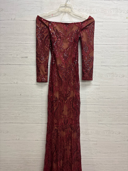 Size M Miss Ord Red Gown