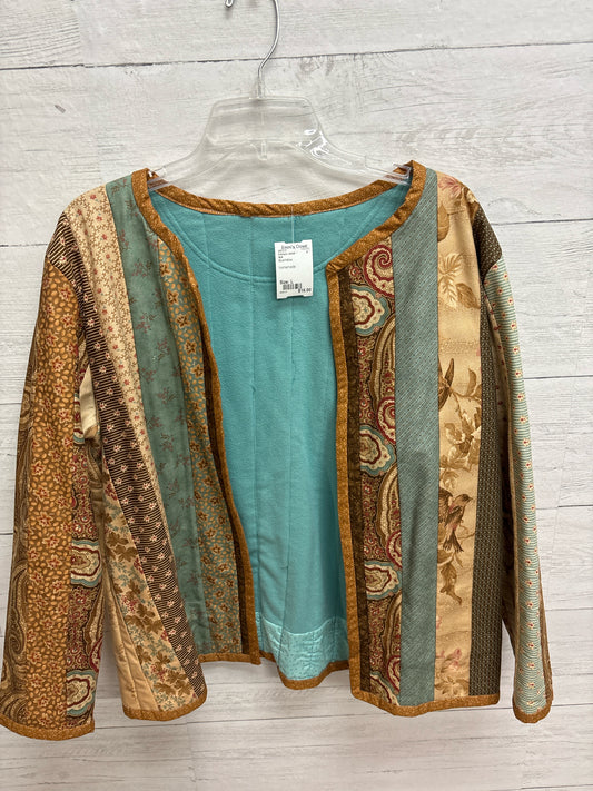 Size L N/A Blue/Yellow Womens Jacket