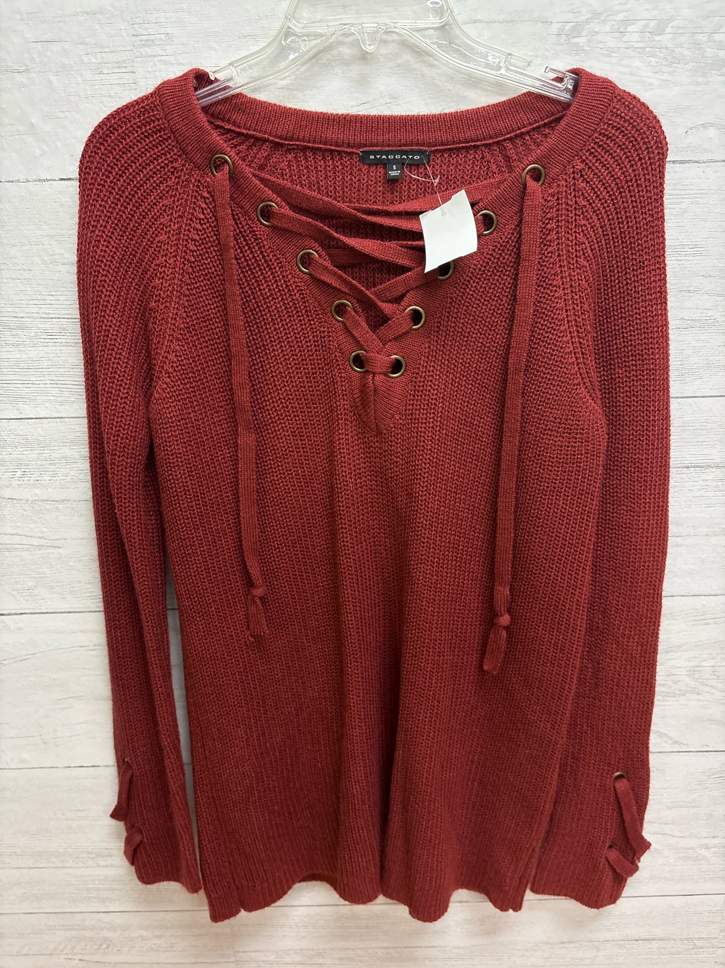 Size S Staccato maroon Womens Shirt