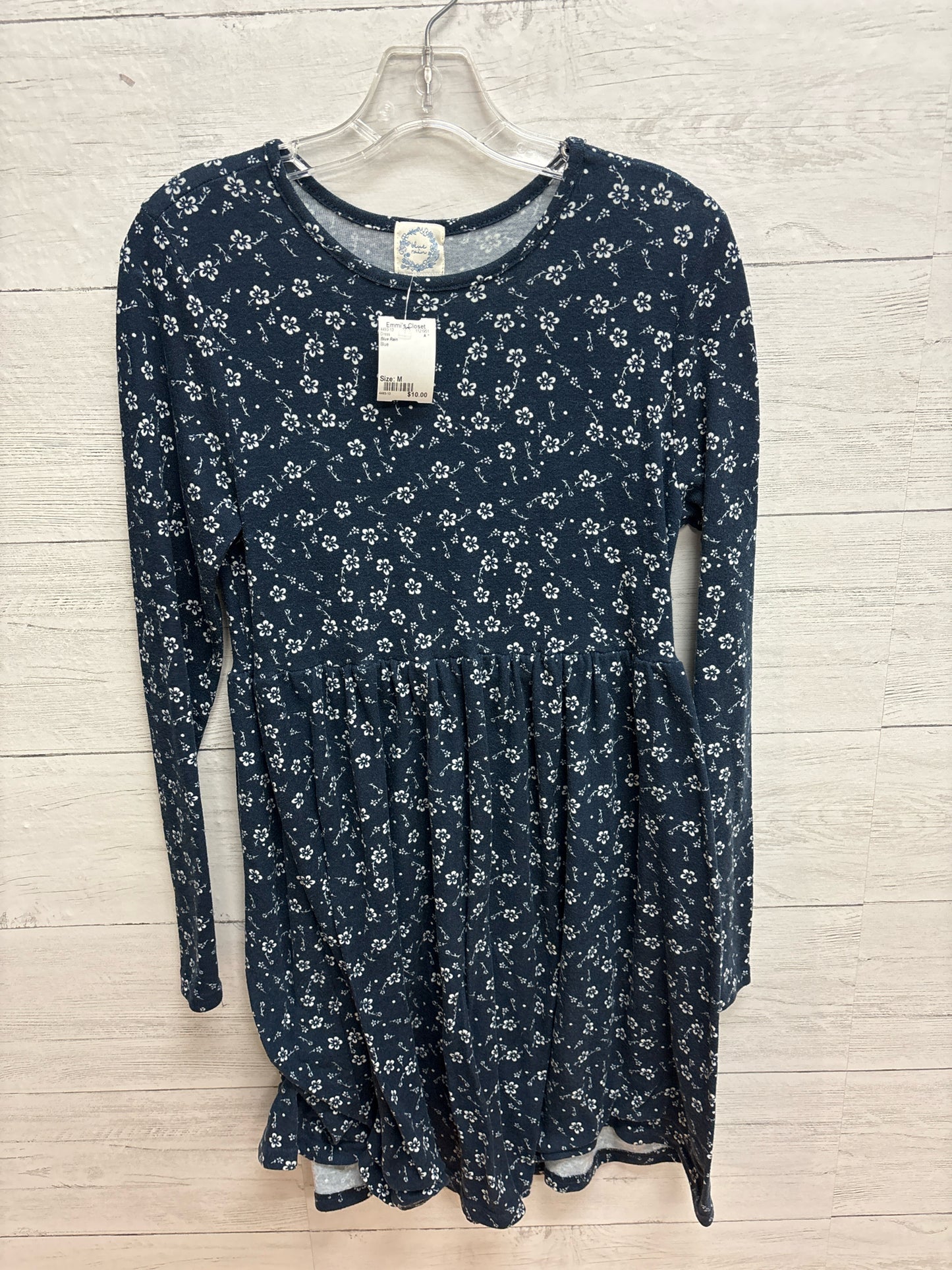 Size M Blue Rain Blue Dress