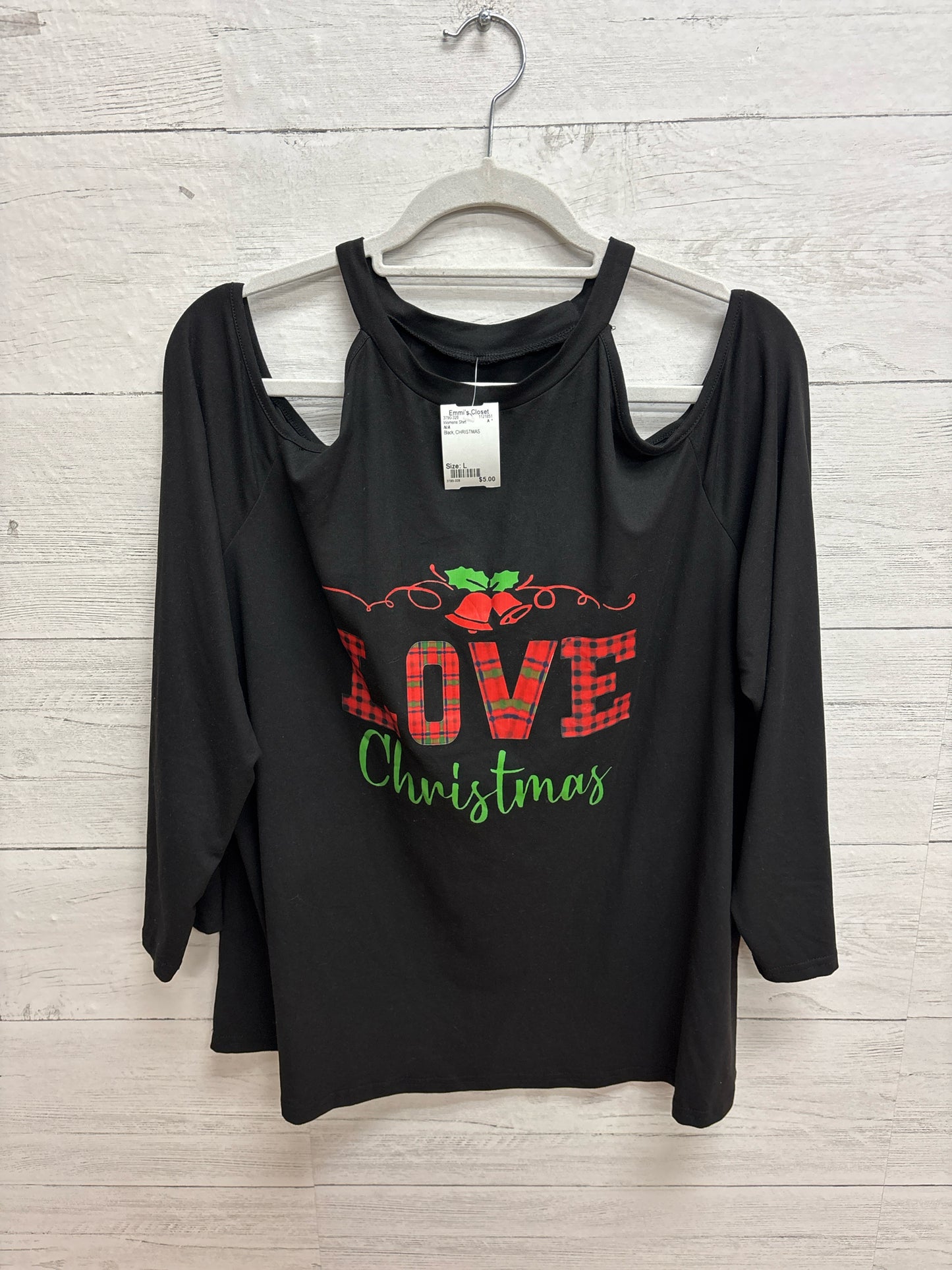 Size L N/A Black Womens Shirt