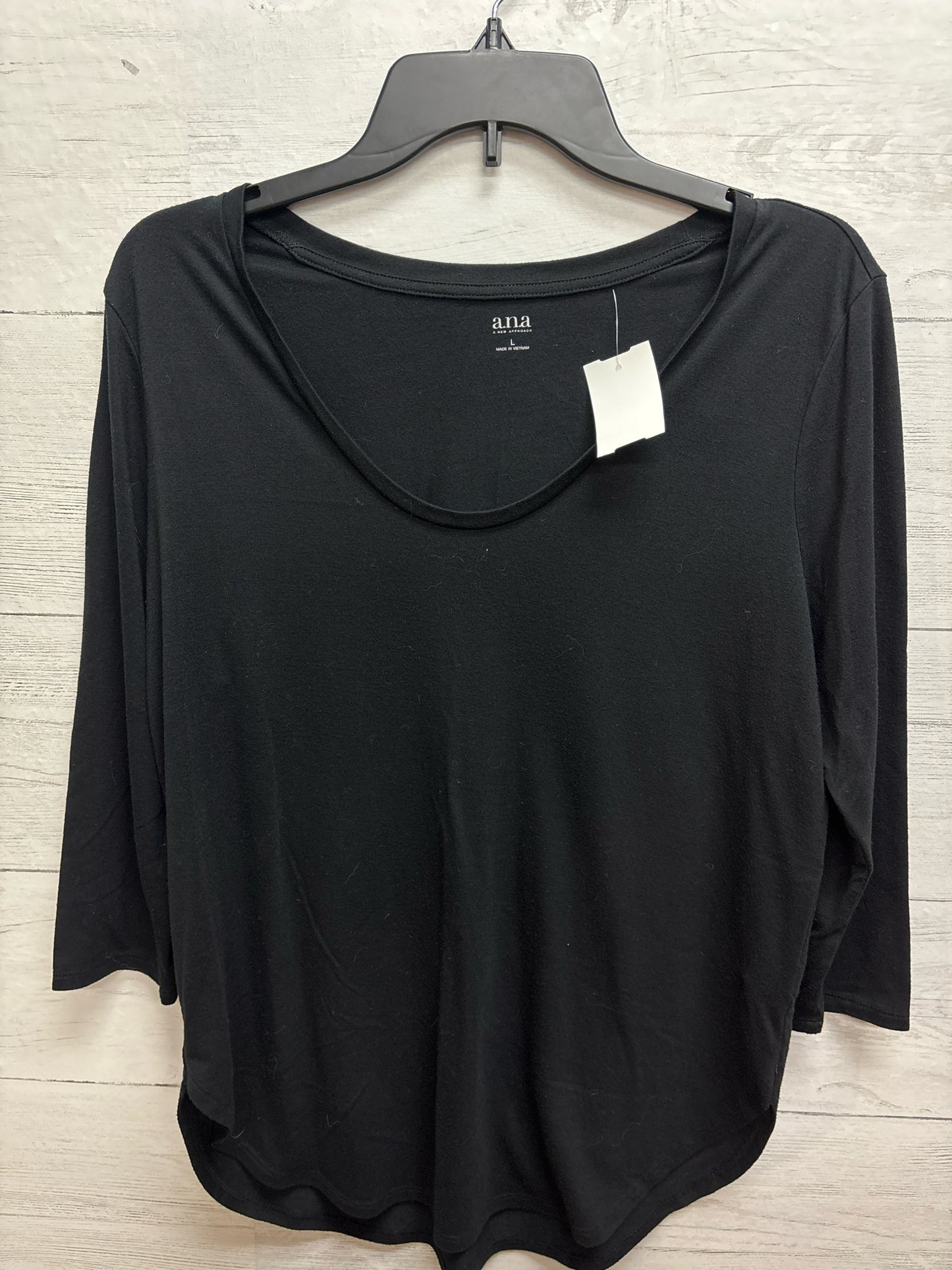 Size L a.n.a Black Womens Shirt