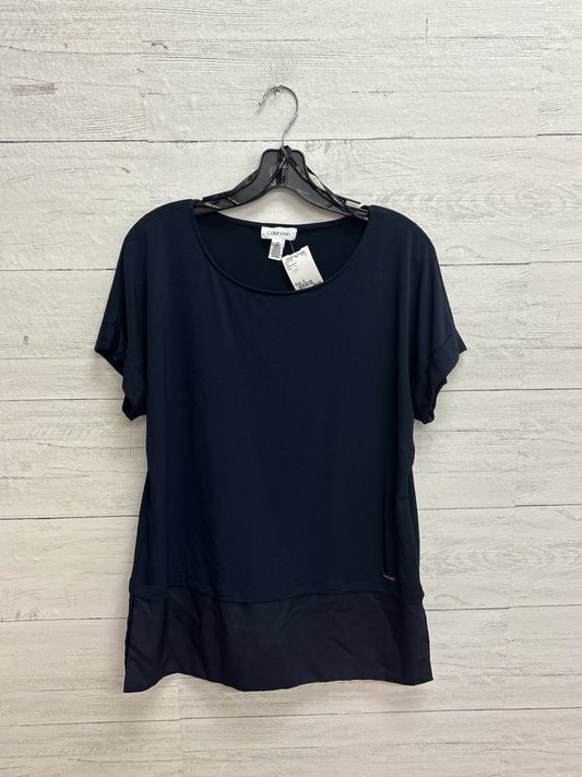 Size S Calvin Klein Navy Shirt