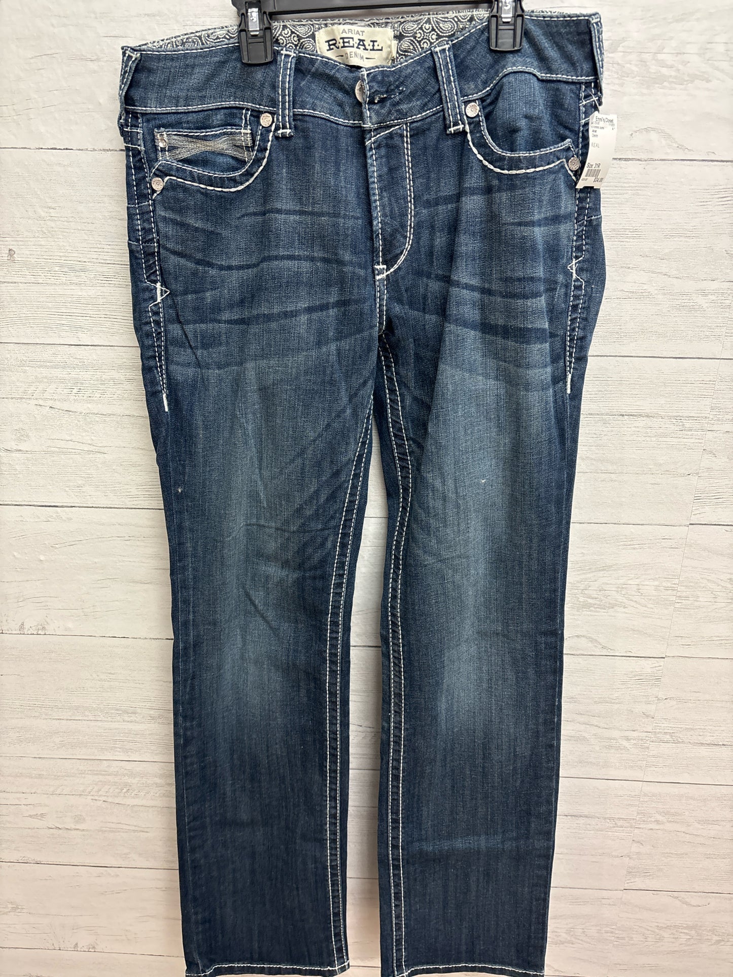 Size 31R Ariat Denim Womens Jeans