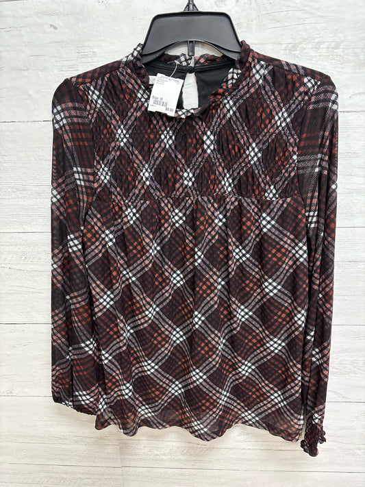 Size M Maurices black/red Womens Shirt
