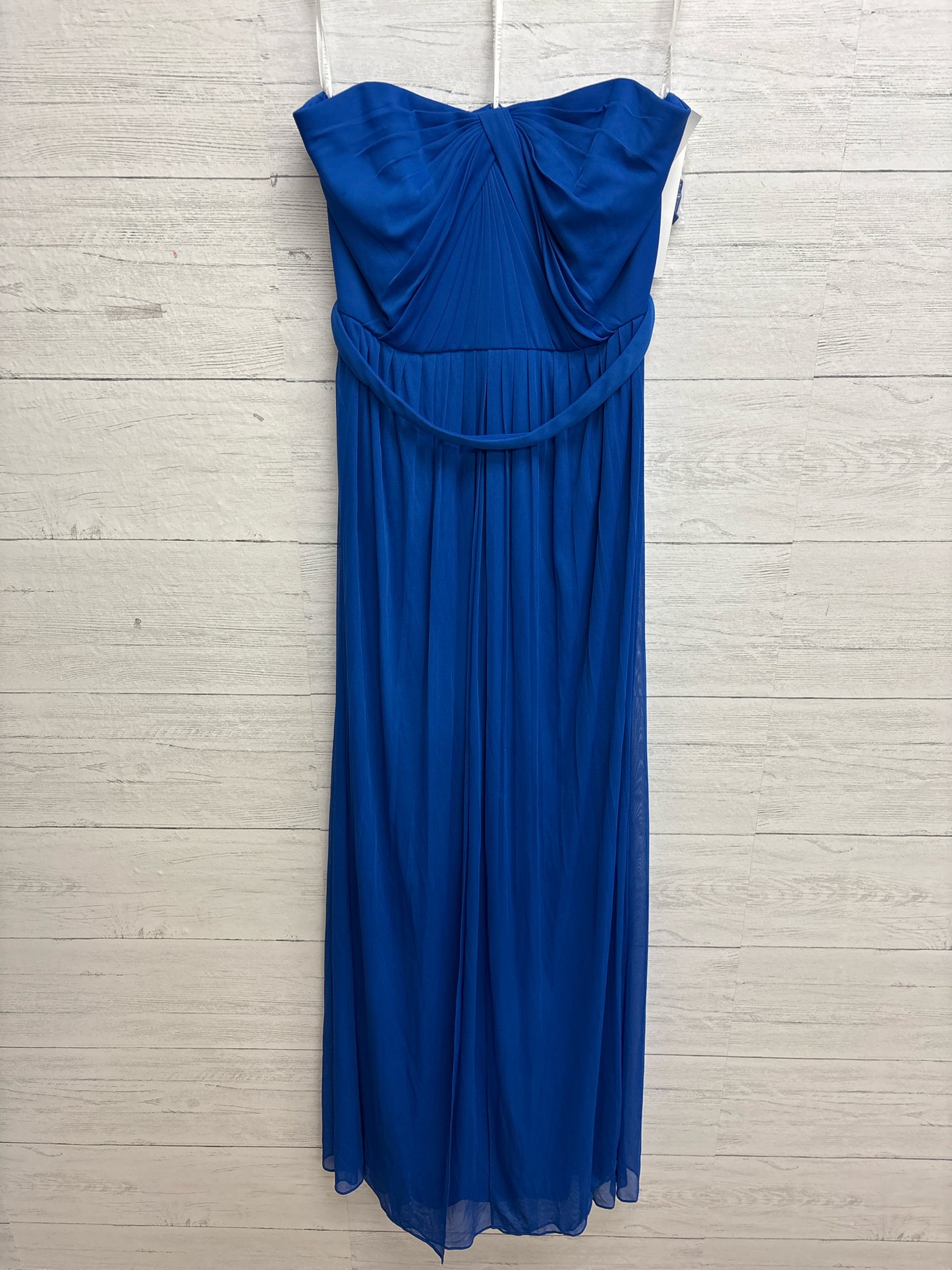 Size 12 Davids Bridal Blue Gown