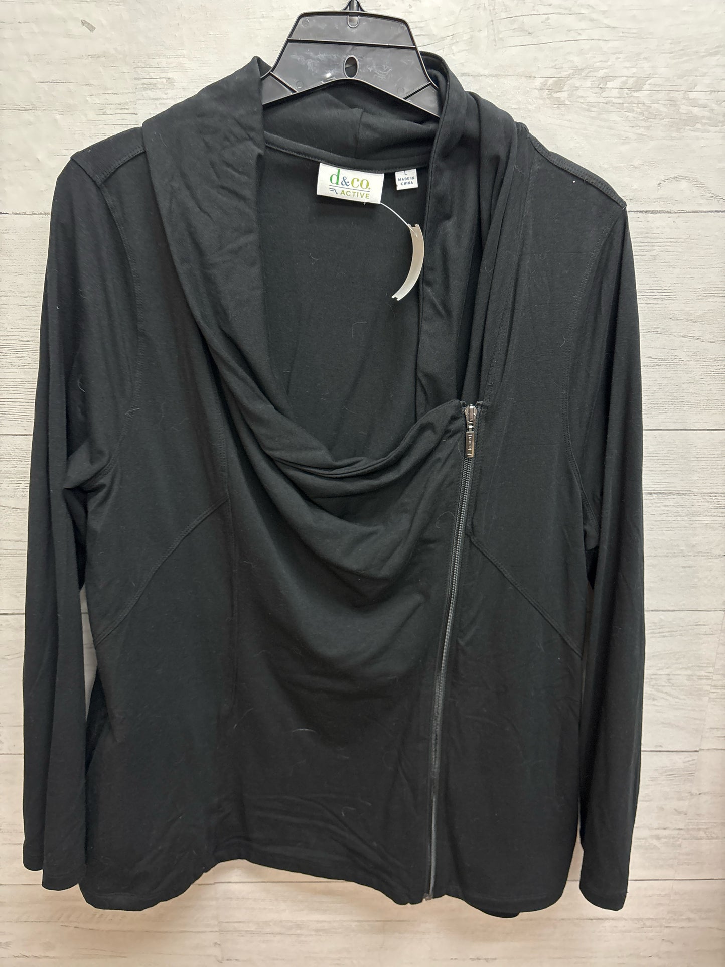 Size L D & Co Black Womens Sweatshirt