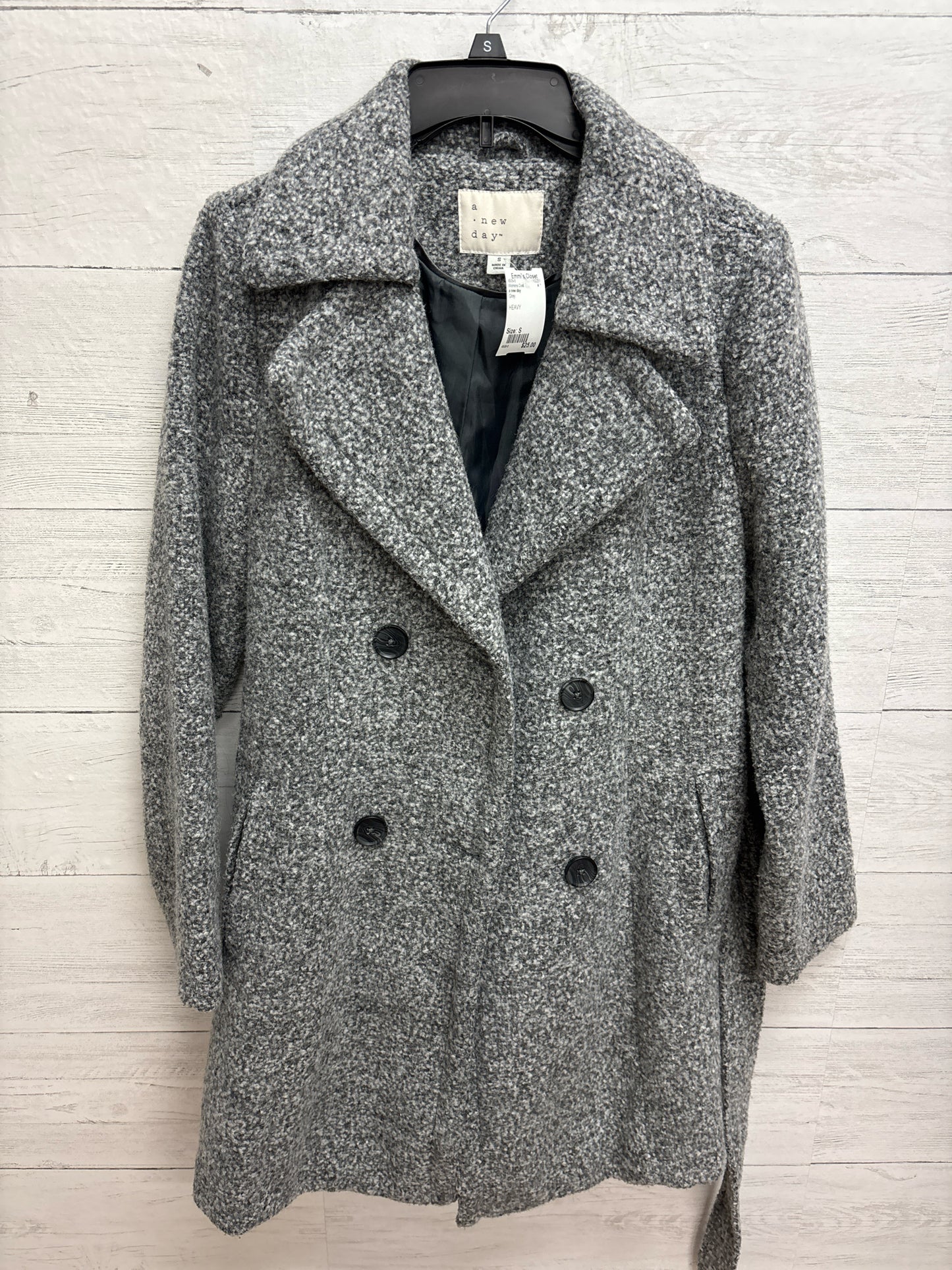 Size S a new day Grey Womens Coat