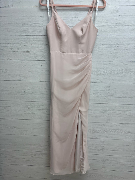 Size 4 AZAZIE Pink Gown