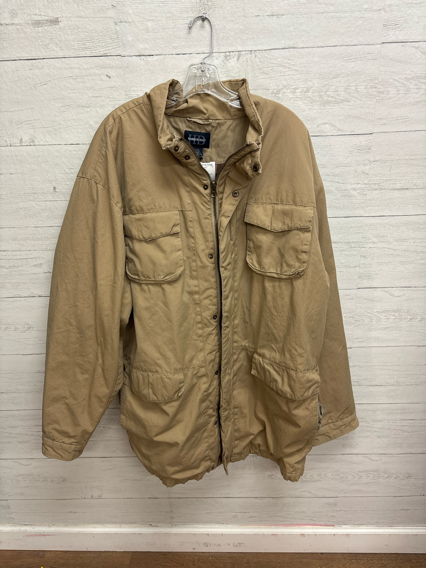 Size XL HARBOR BAY Tan MEN'S JACKET