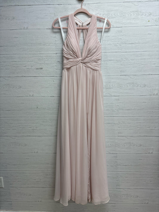 Size S AZAZIE Blush Gown