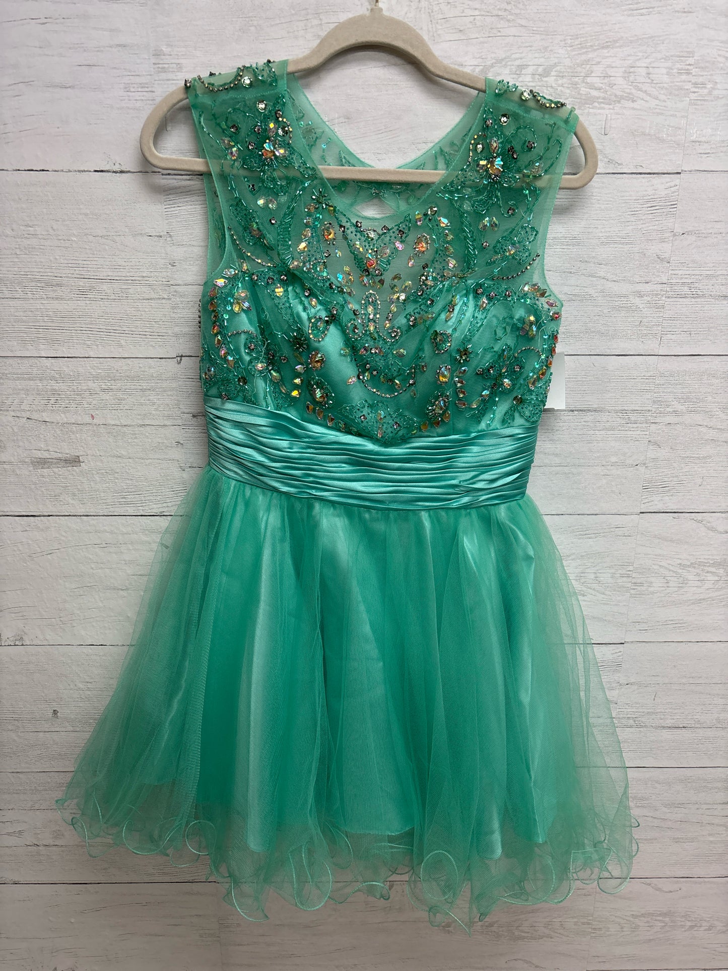 Size M Juliet Green Gown