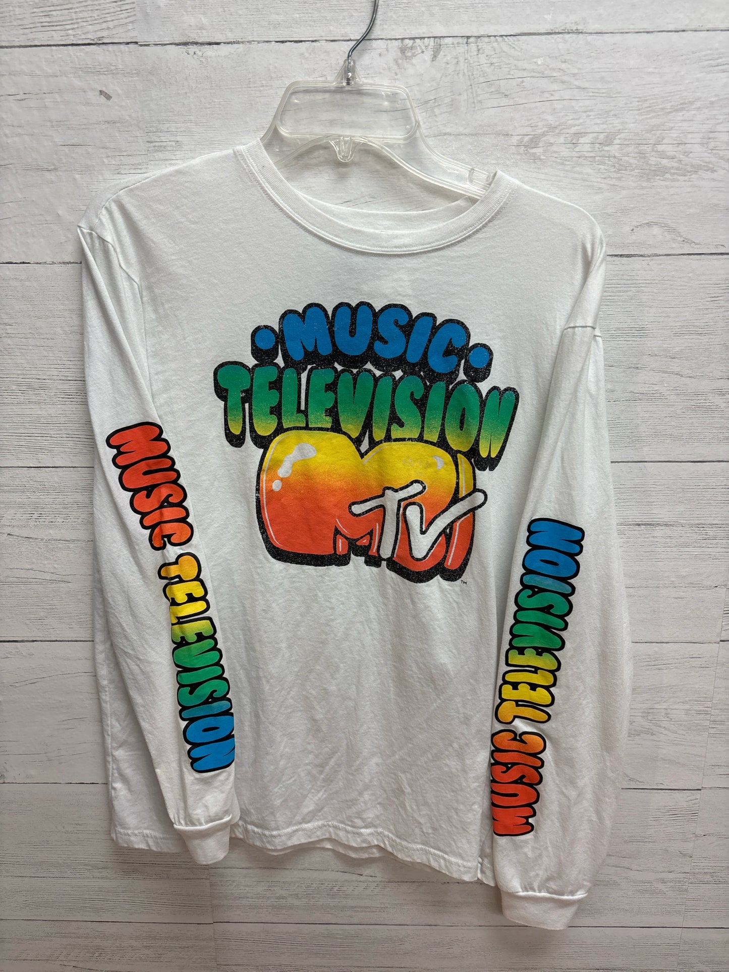 Size M MTV White Womens Shirt