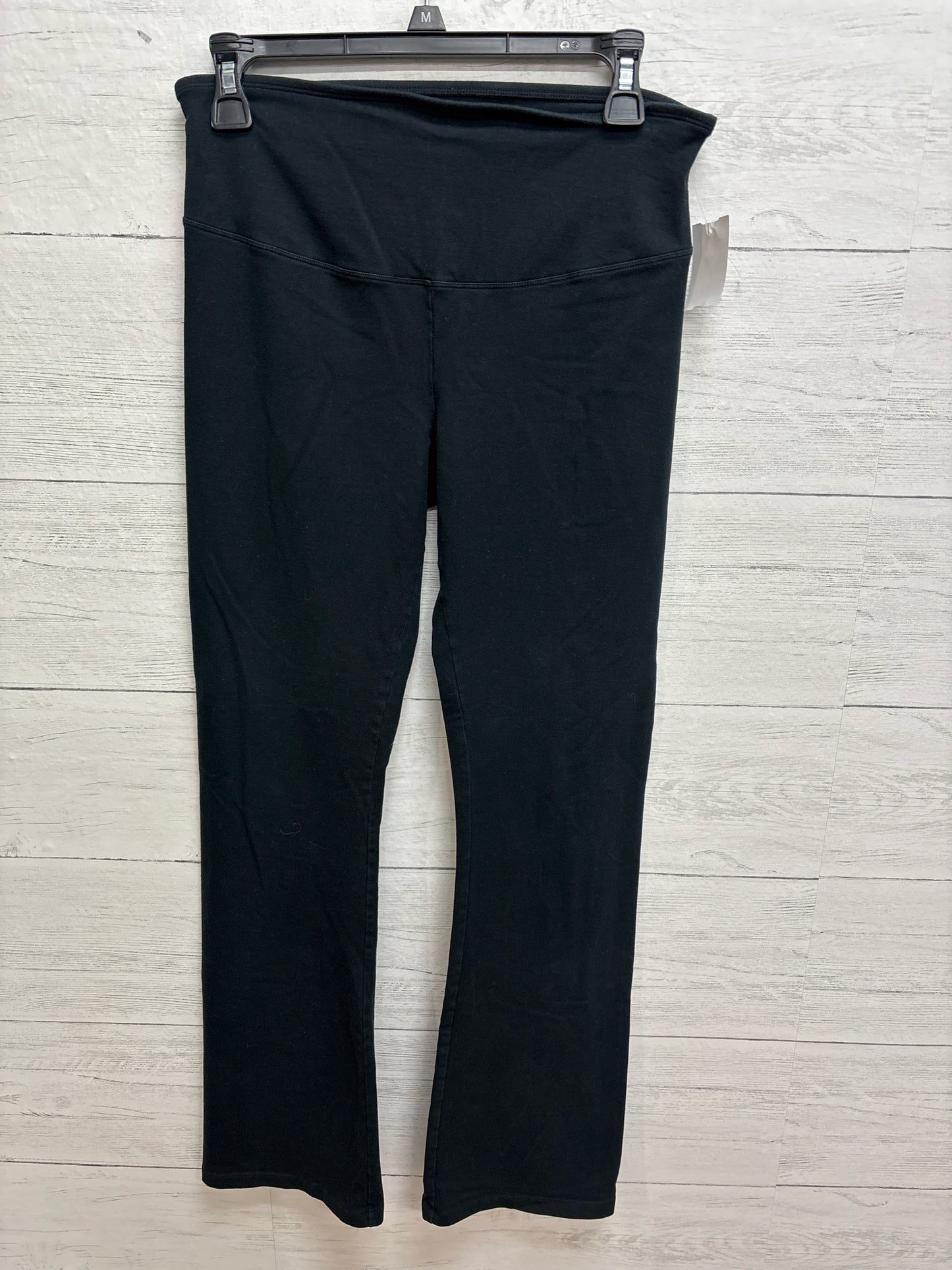 Size L YUMMIE Black Womens Leggings