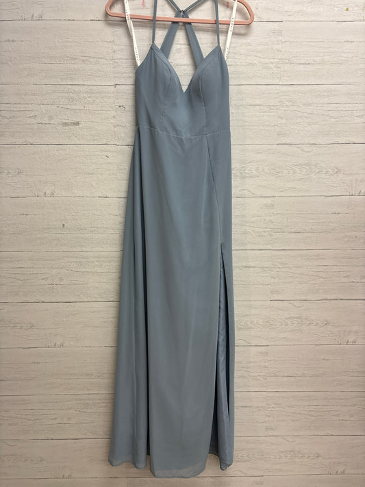 Size S/M AZAZIE Blue Gown