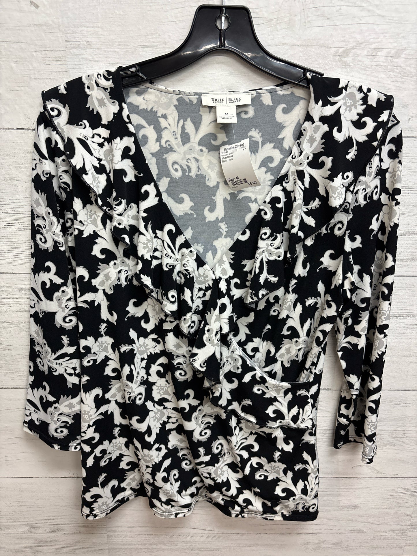 Size M White House Black Womens Shirt