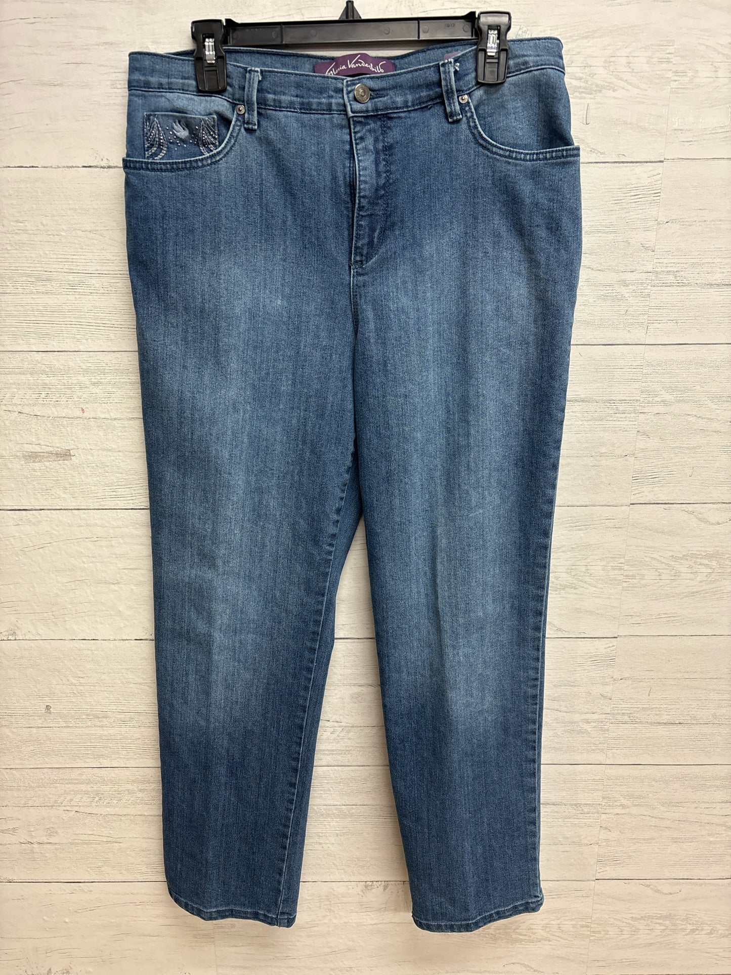 Size 12 Gloria Vanderbilt Denim Pants