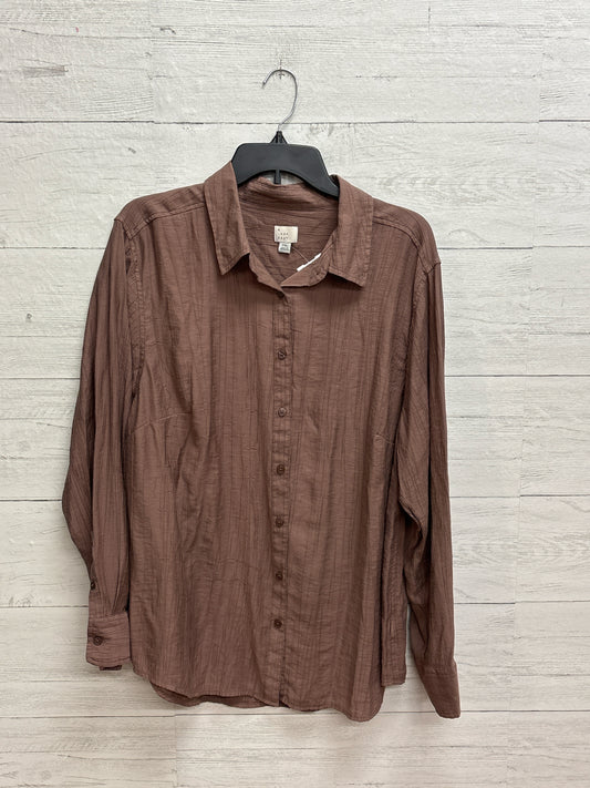 Size XXL a new day Brown Shirt