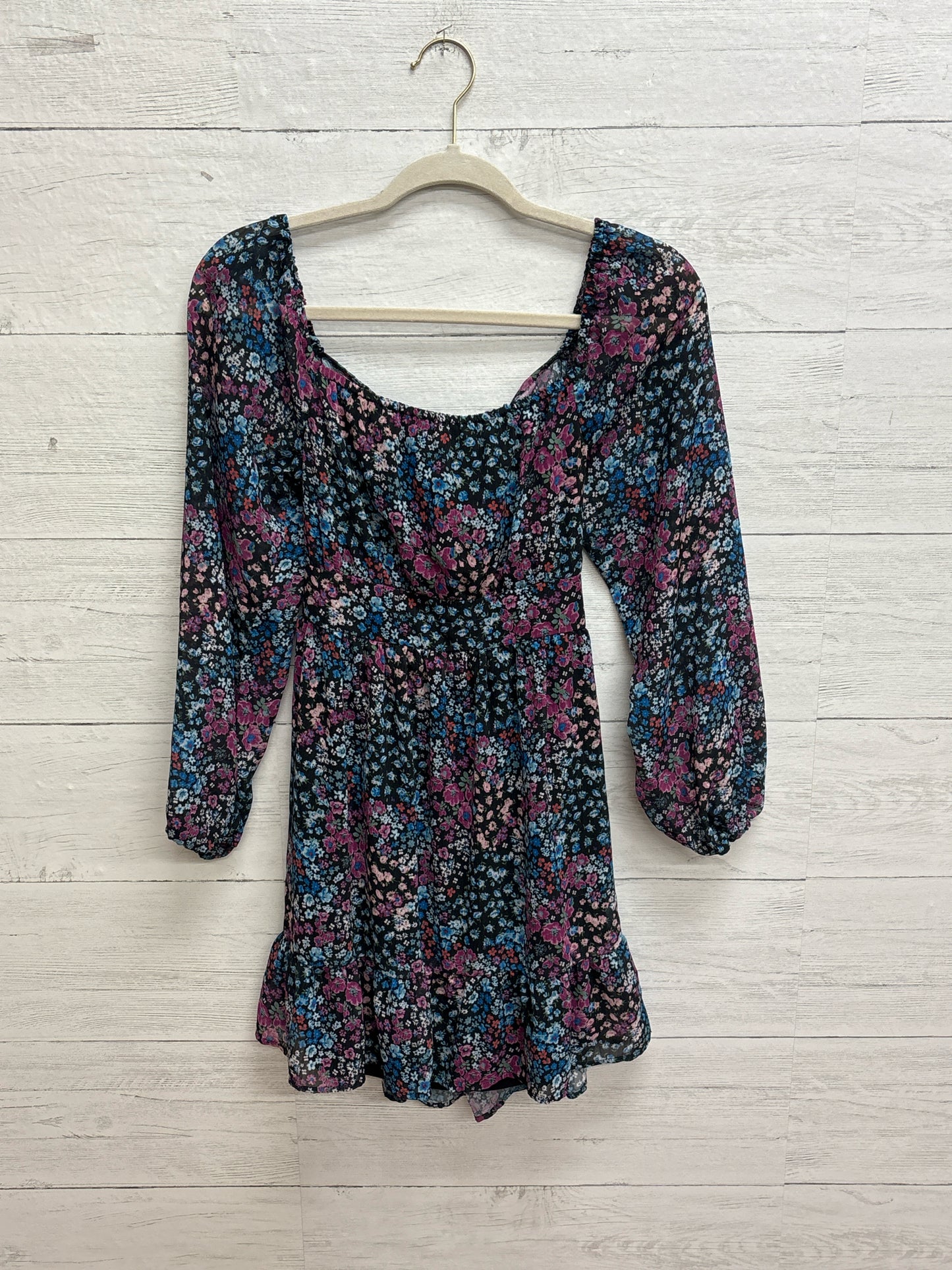 Size S Jolt BLUE FLORAL Dress