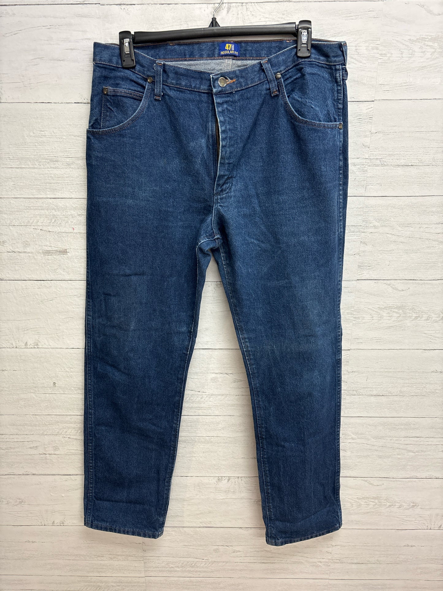 Size 36X32 Wrangler Blue Mens Jeans
