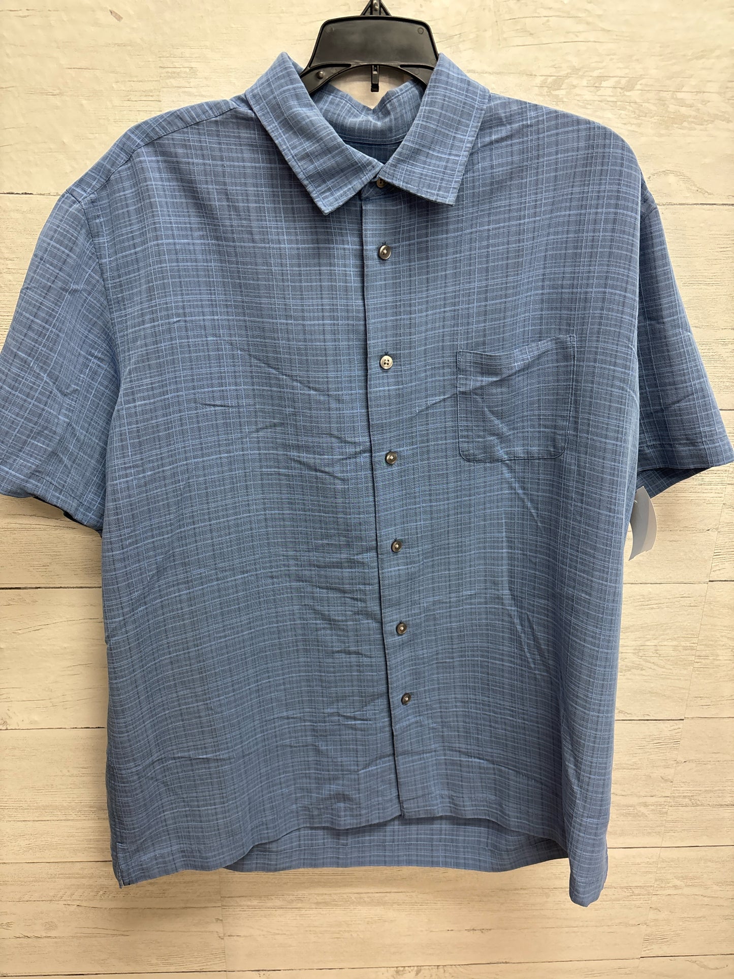 Size L Van Heusen Blue Mens Shirt