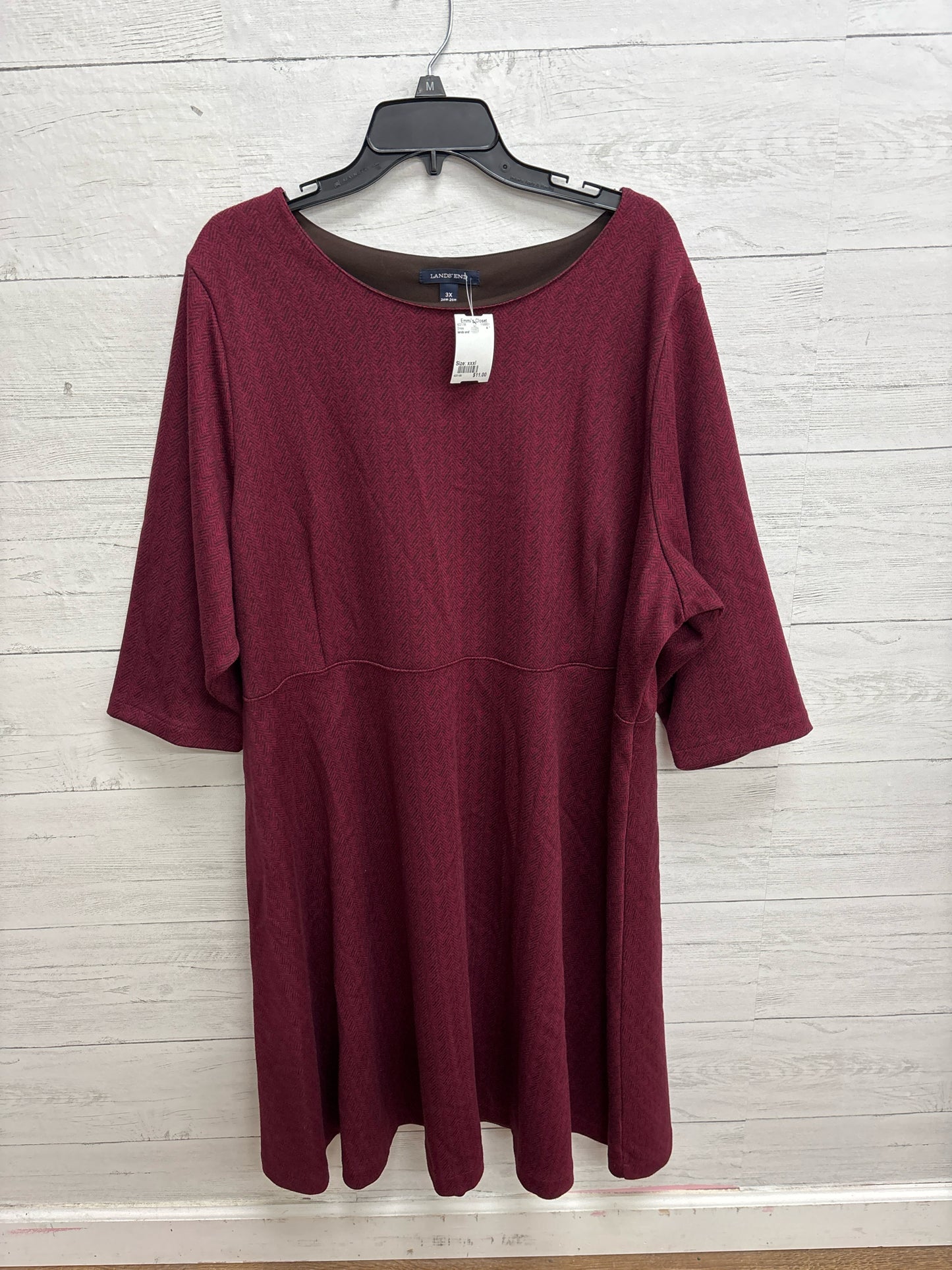Size xxxl lands end Dress