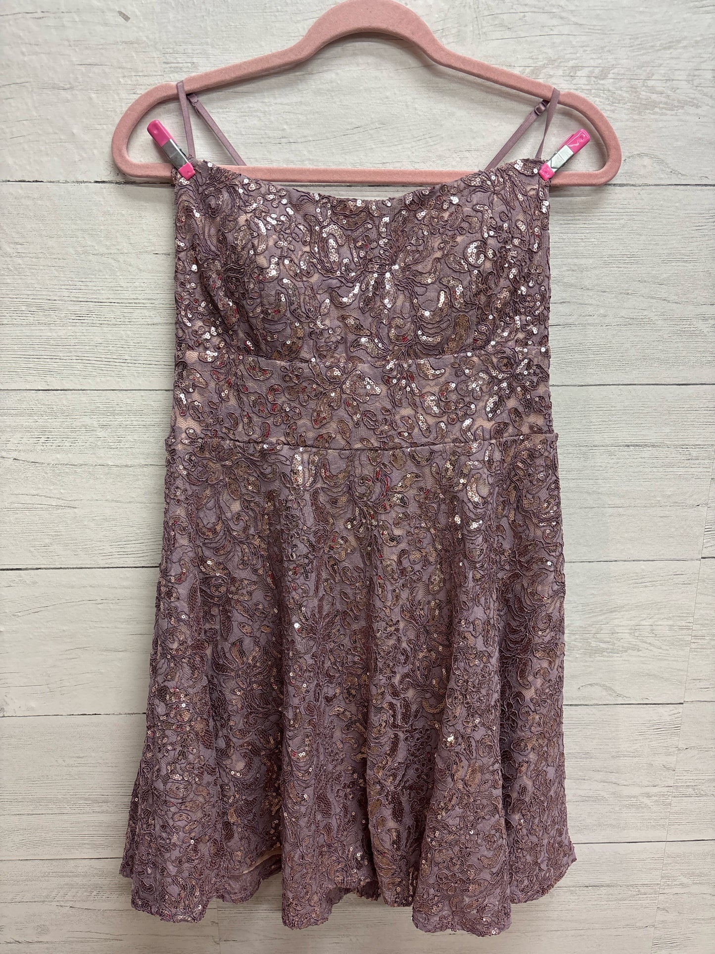 Size XL Emerald Purple Gown/Evening Wear