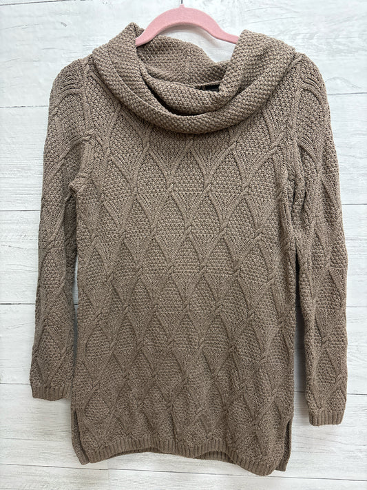 Size M Jeanne Pierre Brown Womens Sweater