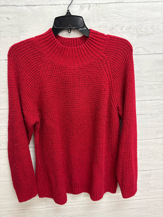 Size L Christopher & Banks Red Womens Sweater