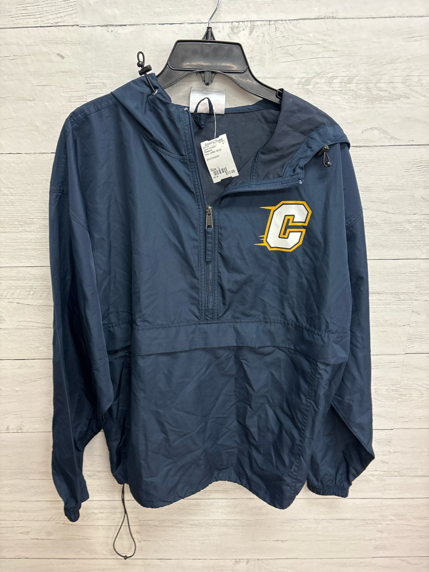 Size L Champion Navy Jacket (Outdoor)