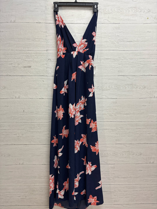 Size S Miss Look BLUE FLORAL Dress