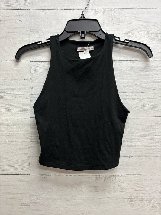 Size S sincerely jules Black Womens Tank-Top