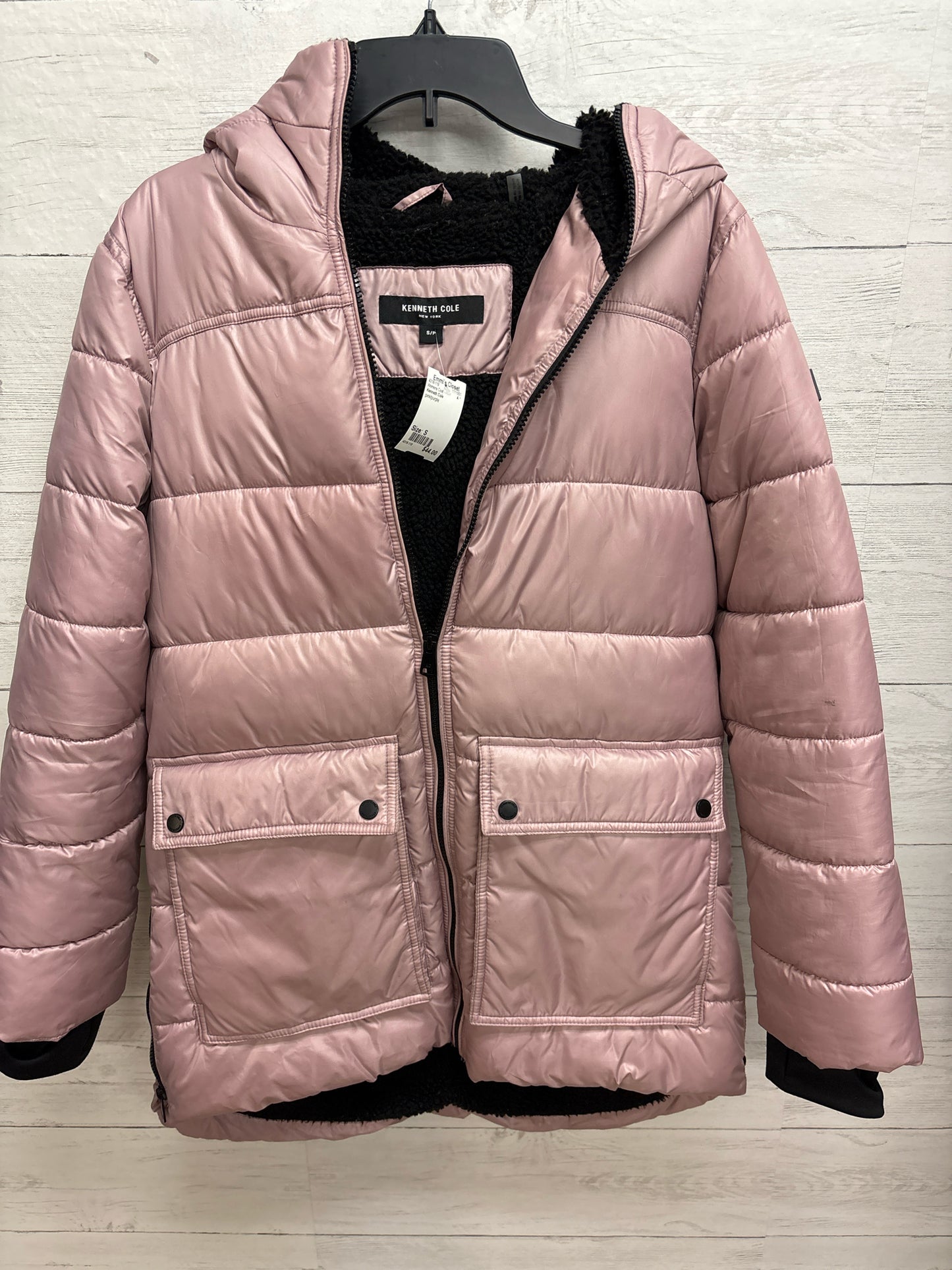 Size S Kenneth Cole pink/purple Womens Coat